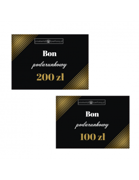 Bon Podarunkowy odlewka